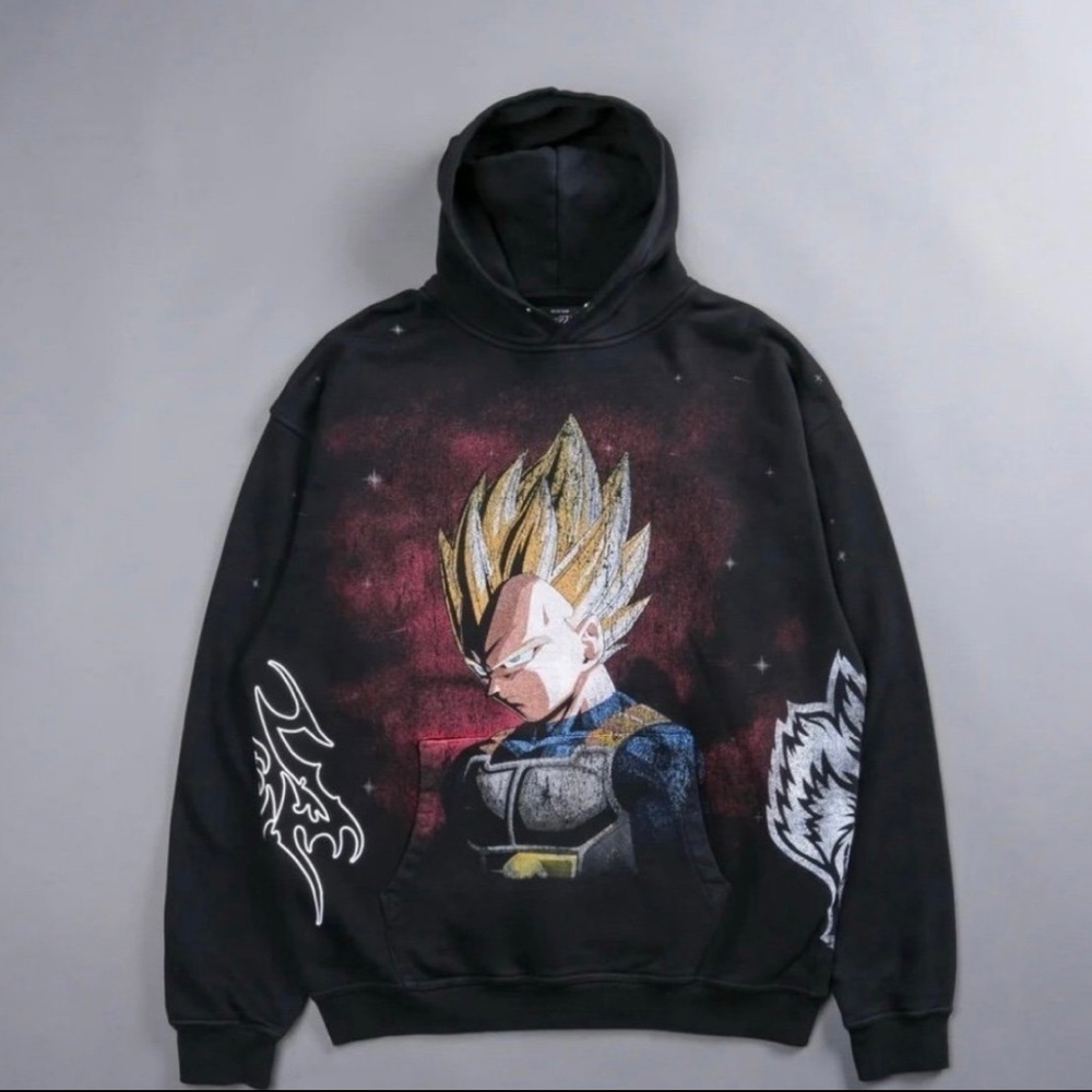 DARC SPORT X DRAGON BALL Z (DBZ) X VEGETA  ENERGY HOODIE - LARGE
